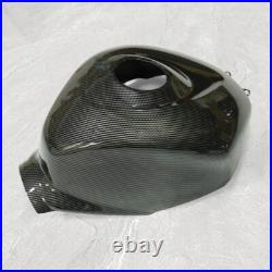 Black Carbon Fiber Look Fuel Gas Tank Cover For SUZUKI GSXR1000 2005 2006 05 06