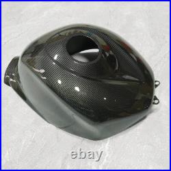 Black Carbon Fiber Look Fuel Gas Tank Cover For SUZUKI GSXR1000 2005 2006 05 06