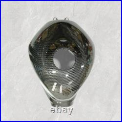 Black Carbon Fiber Look Fuel Gas Tank Cover For SUZUKI GSXR1000 2005 2006 05 06