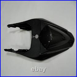 Black Carbon Fiber Plastic Fairing Kit+Tank For Kawasaki Ninja 250R 2008-2012
