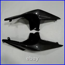 Black Carbon Fiber Plastic Fairing Kit+Tank For Kawasaki Ninja 250R 2008-2012