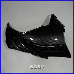 Black Carbon Fiber + Tank Cover Fairing Kit Set For Kawasaki Ninja 300 2013-2017