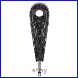 Black Carbon Fiber Tank Dash Console For 08-23 Harley Street Road Glide Touring