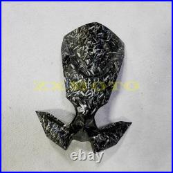 Black Forged Carbon Fiber Fairing Kit +Tank for Kawasaki Ninja 650 2020-2026 ABS