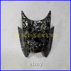 Black Forged Carbon Fiber Fairing Kit +Tank for Kawasaki Ninja 650 2020-2026 ABS
