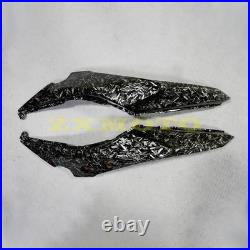 Black Forged Carbon Fiber Fairing Kit +Tank for Kawasaki Ninja 650 2020-2026 ABS
