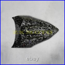 Black Forged Carbon Fiber Fairing Kit +Tank for Kawasaki Ninja 650 2020-2026 ABS