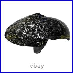 Black Forged Carbon Fiber Fairing Kit +Tank for Kawasaki Ninja 650 2020-2026 ABS