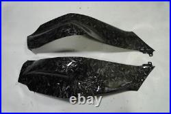 Black Forged Carbon Fiber Fairings+Tank+Bolt For Kawasaki Ninja ZX-10R 2021-2025