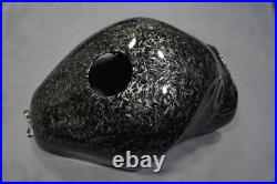 Black Forged Carbon Fiber Fairings+Tank+Bolts For Suzuki Hayabusa GSXR1300 99-07