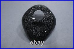 Black Forged Carbon Fiber Gas Fuel Tank Cover For Kawasaki Ninja ZX6R 2005 2006