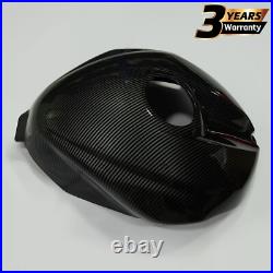 Black Fuel Gas Tank Cover Fairing Carbon Fiber Look For Yamaha YZF R6 2008-2016