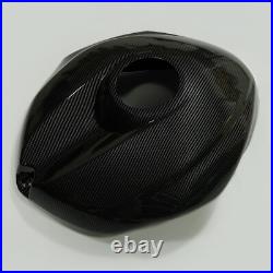 Black Fuel Gas Tank Cover Fairing Carbon Fiber Look For Yamaha YZF R6 2008-2016