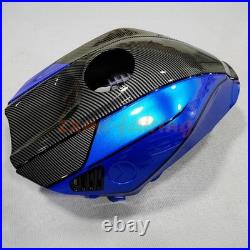 Blue Black Carbon Fiber Fairing Kit +Tank for Yamaha YZF R7 2022 2023 2024 2025