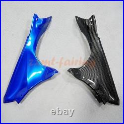 Blue Black Carbon Fiber Fairing Kit +Tank for Yamaha YZF R7 2022 2023 2024 2025