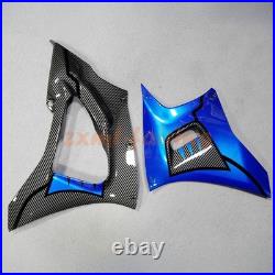 Blue Black Carbon Fiber Fairing Kit +Tank for Yamaha YZF R7 2022 2023 2024 2025