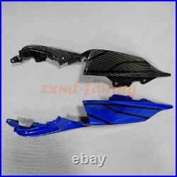 Blue Black Carbon Fiber Fairing Kit +Tank for Yamaha YZF R7 2022 2023 2024 2025