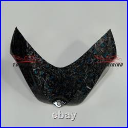 Blue Black Forged Carbon Fiber Fairing Kit+Tank for 2006 2007 Suzuki GSXR600/750
