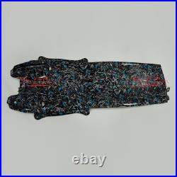 Blue Black Forged Carbon Fiber Fairing Kit+Tank for 2006 2007 Suzuki GSXR600/750