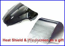 Blue Black Forged Carbon Fiber Fairing Kit+Tank for 2006 2007 Suzuki GSXR600/750