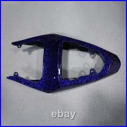 Blue Forged Carbon Fiber Fairing Kit + Tank For Suzuki GSXR600/750 2004-2005 US