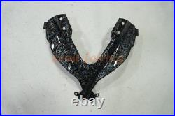 Blue Forged Carbon Fiber Fairing Kit+Tank for Kawasaki Ninja 300 2013-2017 Black