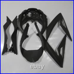 Blue Forged Carbon Fiber Fairing Kit+Tank for Kawasaki Ninja 300 2013-2017 Black