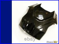 Bmw S1000rr 2019 On Carbon Fibre Tank Cover In Twill Gloss Weave Fiber
