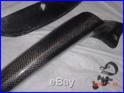 Buell X1 Lightning carbon fiber under-tank trim strips 1999-2002 18-1
