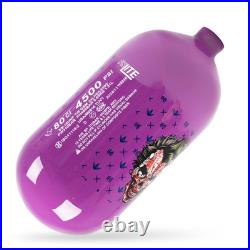 Bunkerkings FN Lite Air Bottle Only 80ci 4500psi Purple Joker Skull