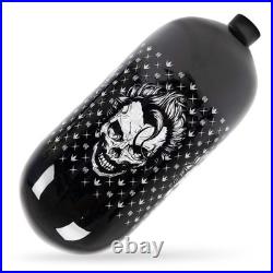Bunkerkings FN Lite Air Bottle Only 90ci 4500psi Black Joker Skull