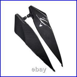 CV 2007 2008 Yamaha YZF R1 Real 100% Carbon Fiber Gas Tank Side Panels