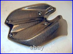 Cagiva Raptor 650 1000 V X-TRA Carbon Fiber Tank Key Cover Grill Autoclave