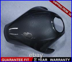 Carbon Fiber ABS Fuel Gas Tank Cover Fairing For Kawasaki Ninja 650 ER6F 2012-16