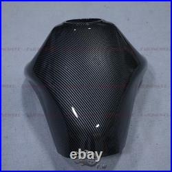 Carbon Fiber ABS Fuel Gas Tank Cover Fairing For Kawasaki Ninja 650 ER6F 2012-16