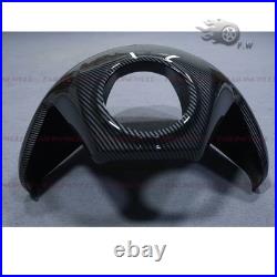 Carbon Fiber ABS Fuel Gas Tank Cover Fairing For Kawasaki Ninja 650 ER6F 2012-16