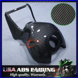 Carbon Fiber ABS Fuel Tank Cover Cowl Fairing For KAWASAKI Ninja ZX14 2006-2011