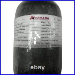 Carbon Fiber Air Tank 1.1L/ 300bar Extra Lite PCP Paintball Tank CE Certified Carbon Fiber Air Tank 1.1L/ 300bar Extra Lite PCP Paintball Tank CE Certified
