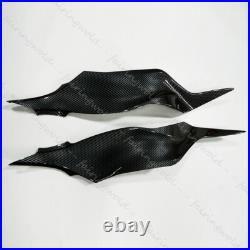 Carbon Fiber Black Fairing Kit With Tank Cover For Kawasaki Ninja ZX 6R 2013-2018