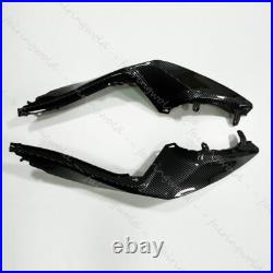 Carbon Fiber Black Fairing Kit With Tank Cover For Kawasaki Ninja ZX 6R 2013-2018