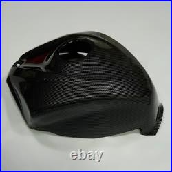 Carbon Fiber Black Fuel Gas Tank Cover Fairing Fit SUZUKI GSXR 600/750 2008-2010