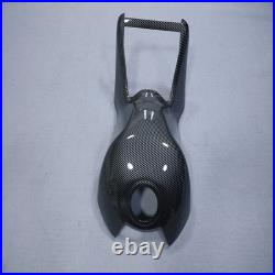 Carbon Fiber Black Fuel Gas Tank Cover Fairing For Kawasaki Ninja ZX14R 06-2011