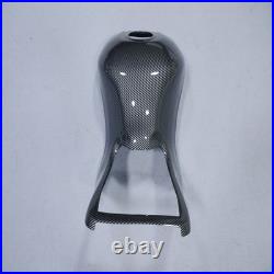 Carbon Fiber Black Fuel Gas Tank Cover Fairing For Kawasaki Ninja ZX14R 06-2011
