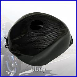Carbon Fiber Black Fuel Gas Tank Cover Fairing For SUZUKI GSXR 600/750 2011-2025