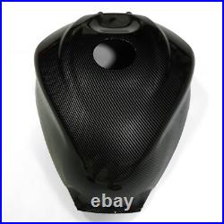 Carbon Fiber Black Fuel Gas Tank Cover Fairing For SUZUKI GSXR 600/750 2011-2025