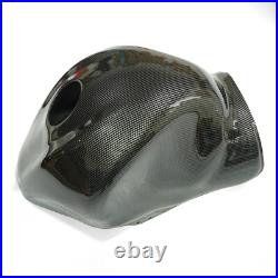 Carbon Fiber Black Gas Tank Cover Cowl For Suzuki Hayabusa GSXR1300 08-20 New