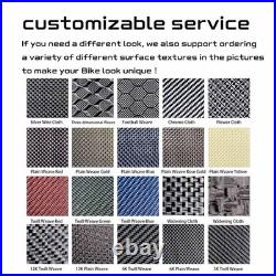 Carbon Fiber Dash Console Tank Cover For Street Road Glide FLHX FLTRX 2024-2025