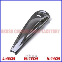 Carbon Fiber Dash Fuel Tank Cap Cover For Harley Touring Street Road Glide 08-23
