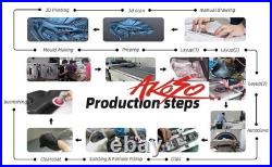 Carbon Fiber Dash Fuel Tank Cap Cover For Harley Touring Street Road Glide 08-23