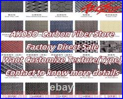 Carbon Fiber Dash Fuel Tank Cap Cover For Harley Touring Street Road Glide 08-23